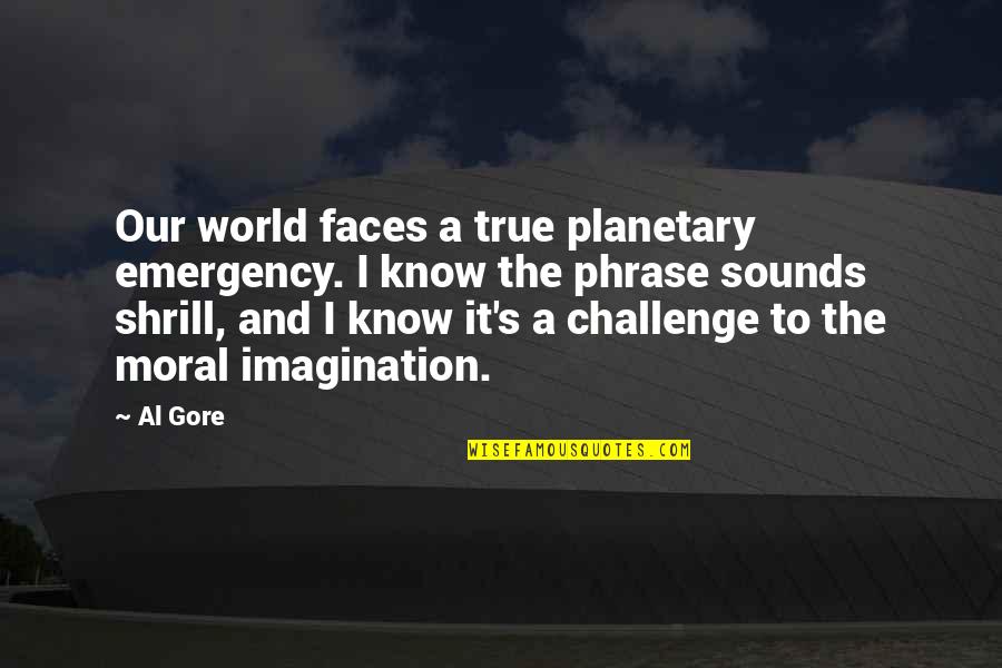 Emergency Quotes By Al Gore: Our world faces a true planetary emergency. I