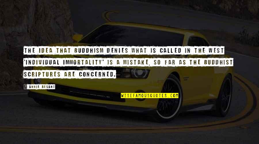 Emgee Stone Quotes By Annie Besant: The idea that Buddhism denies what is called Emgee Stone Quotes By Annie Besant: The idea that Buddhism denies what is called