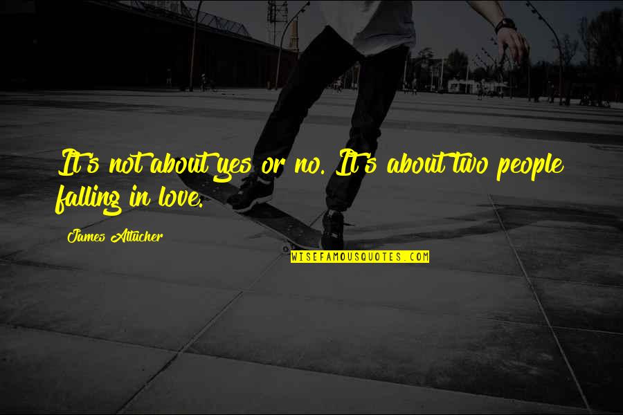 Emil Jannings Quotes By James Altucher: It's not about yes or no. It's about