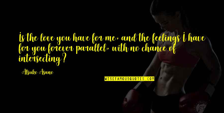 Emotional And Sad Quotes By Atsuko Asano: Is the love you have for me, and Emotional And Sad Quotes By Atsuko Asano: Is the love you have for me, and