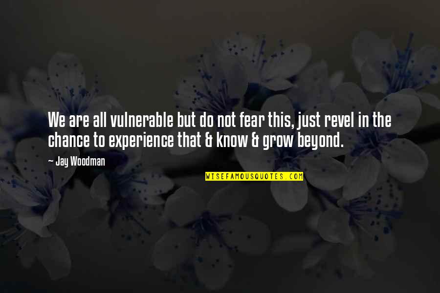 Enchantress Toy Quotes By Jay Woodman: We are all vulnerable but do not fear