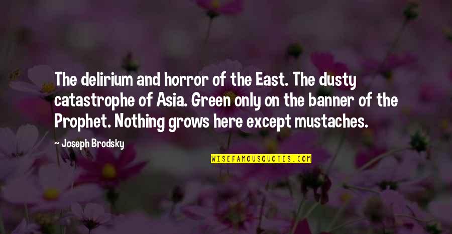 Enchantresses Quotes By Joseph Brodsky: The delirium and horror of the East. The