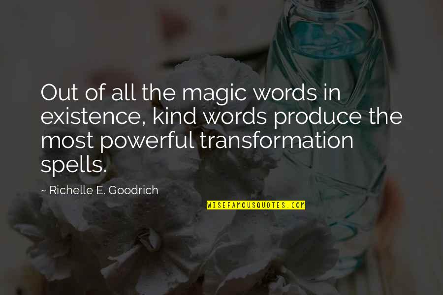 Enclosed Between Double Quotes By Richelle E. Goodrich: Out of all the magic words in existence,