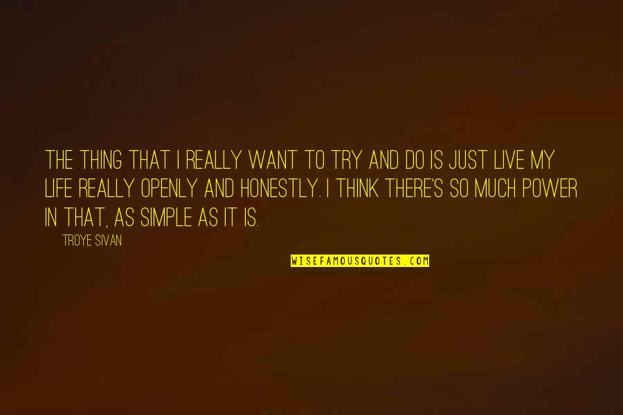 Encuestados Quotes By Troye Sivan: The thing that I really want to try Encuestados Quotes By Troye Sivan: The thing that I really want to try