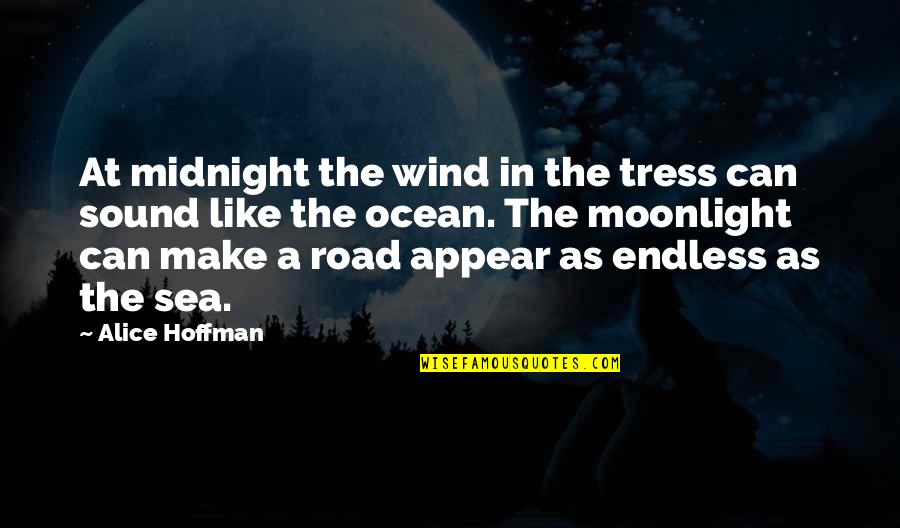 Endless Sea Quotes By Alice Hoffman: At midnight the wind in the tress can