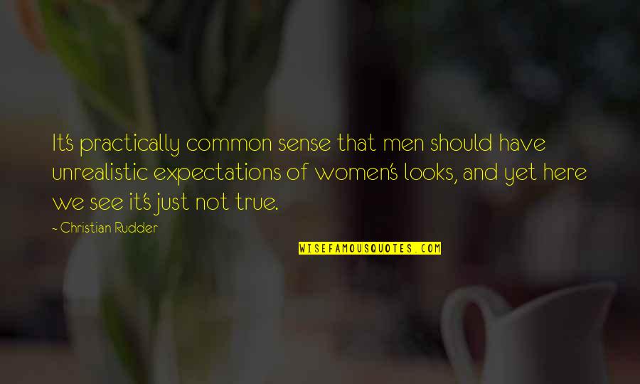 Endon Lighting Quotes By Christian Rudder: It's practically common sense that men should have