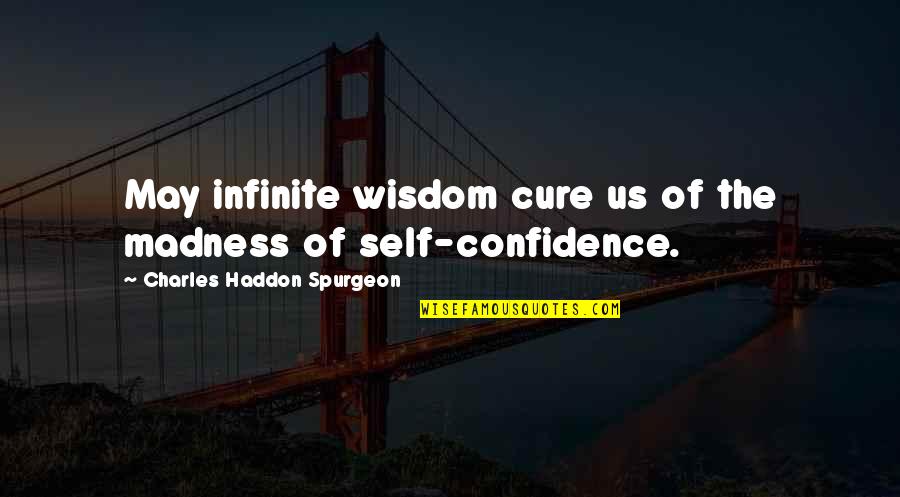 Engeln Beeldjes Quotes By Charles Haddon Spurgeon: May infinite wisdom cure us of the madness