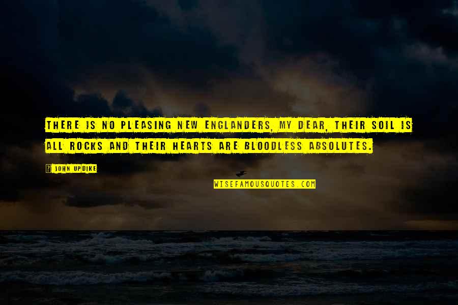 Englanders Quotes By John Updike: There is no pleasing New Englanders, my dear,