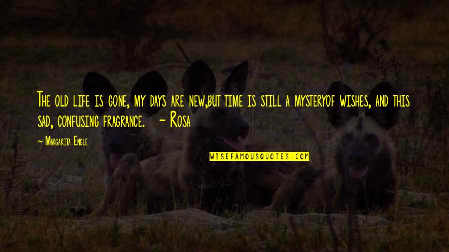 Engle Quotes By Margarita Engle: The old life is gone, my days are Engle Quotes By Margarita Engle: The old life is gone, my days are