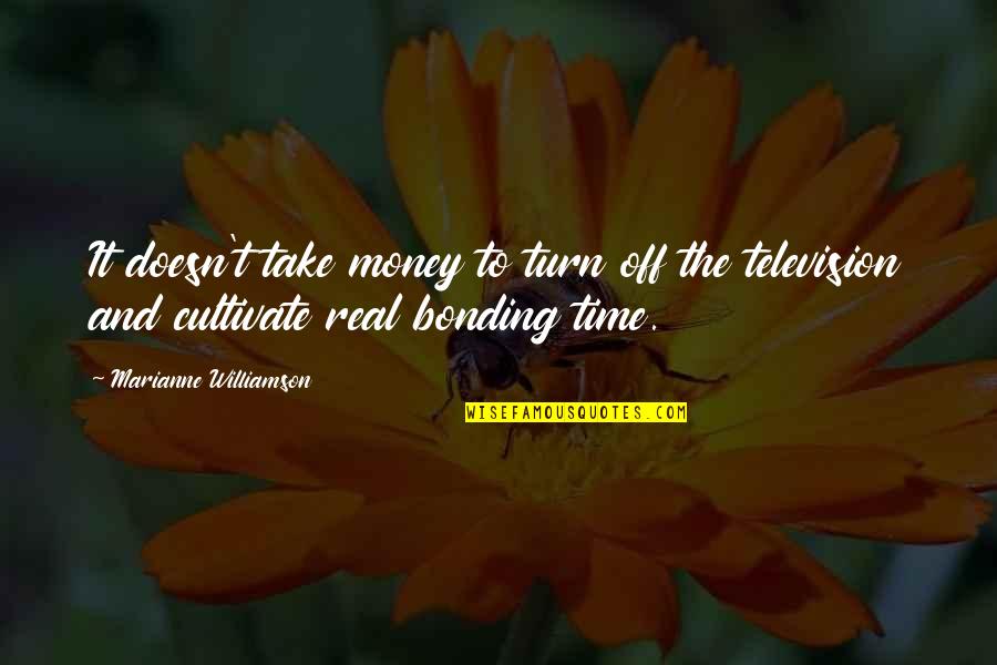 Enjo Quotes By Marianne Williamson: It doesn't take money to turn off the Enjo Quotes By Marianne Williamson: It doesn't take money to turn off the