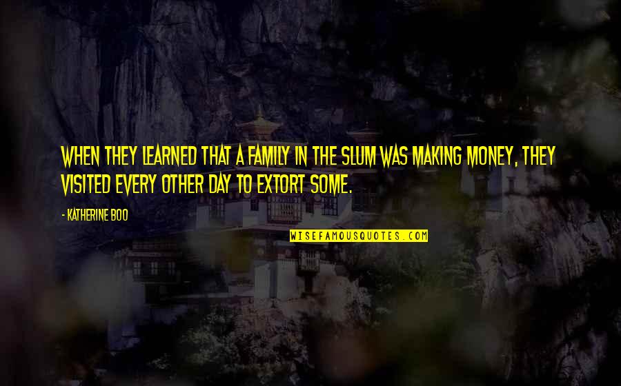 Enjoy The Holiday Quotes By Katherine Boo: When they learned that a family in the Enjoy The Holiday Quotes By Katherine Boo: When they learned that a family in the