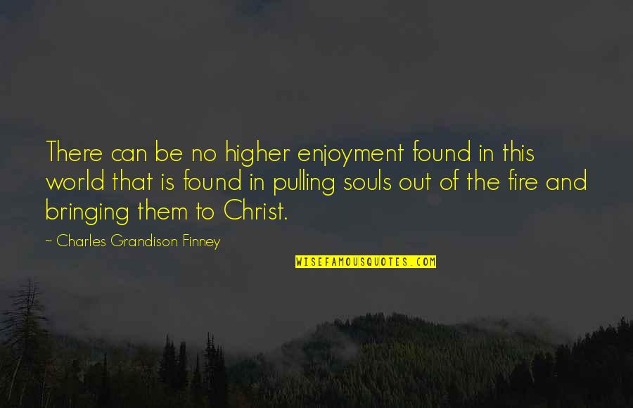 Enjoyment Quotes By Charles Grandison Finney: There can be no higher enjoyment found in