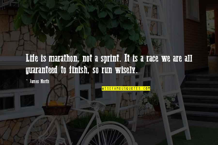 Enlarger Photography Quotes By James North: Life is marathon, not a sprint. It is Enlarger Photography Quotes By James North: Life is marathon, not a sprint. It is