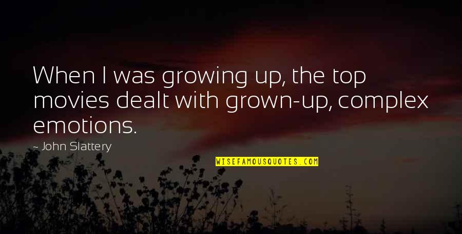 Entusiasmo Antonimo Quotes By John Slattery: When I was growing up, the top movies