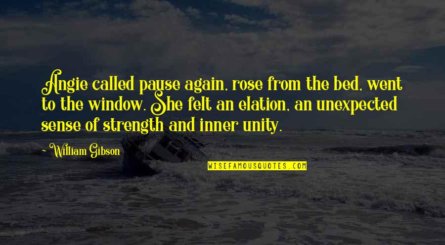 Enumerations In Java Quotes By William Gibson: Angie called pause again, rose from the bed, Enumerations In Java Quotes By William Gibson: Angie called pause again, rose from the bed,
