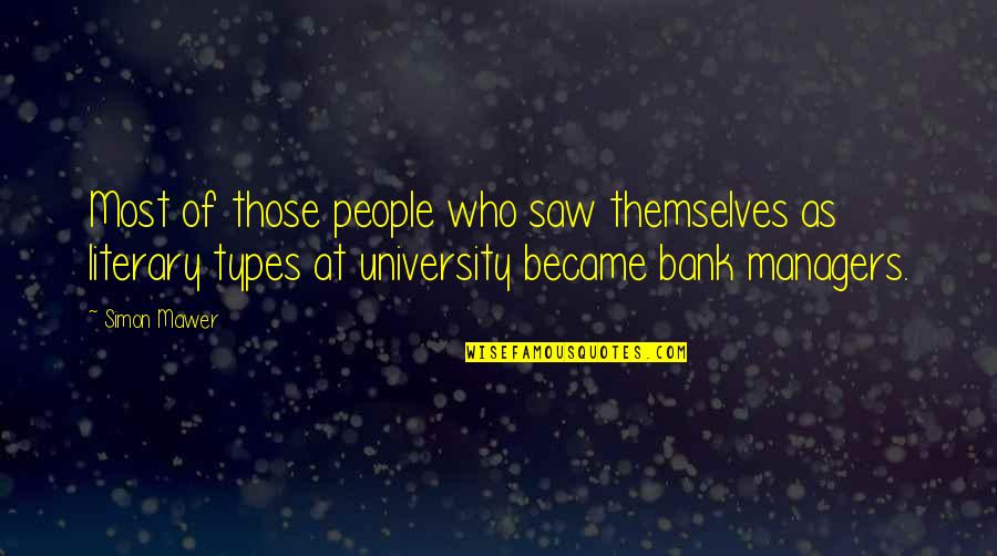 Eppstein Welcome Quotes By Simon Mawer: Most of those people who saw themselves as Eppstein Welcome Quotes By Simon Mawer: Most of those people who saw themselves as