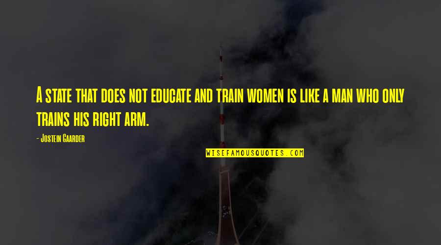 Equality Of Education Quotes By Jostein Gaarder: A state that does not educate and train Equality Of Education Quotes By Jostein Gaarder: A state that does not educate and train