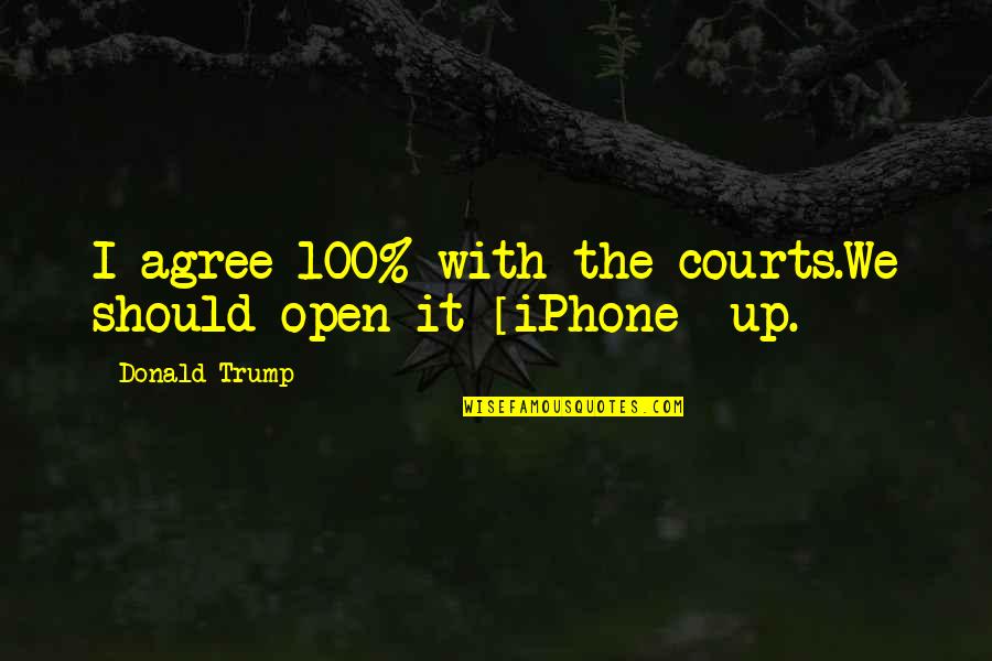 Equation For Success Quotes By Donald Trump: I agree 100% with the courts.We should open Equation For Success Quotes By Donald Trump: I agree 100% with the courts.We should open