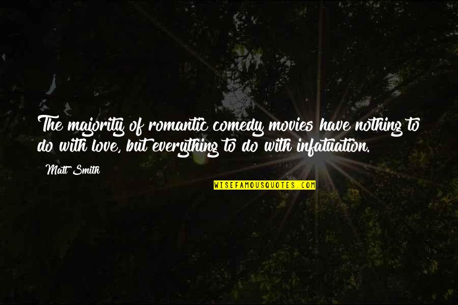 Eraksax Quotes By Matt Smith: The majority of romantic comedy movies have nothing