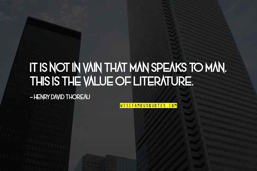 Eren Yeager Quotes By Henry David Thoreau: It is not in vain that man speaks