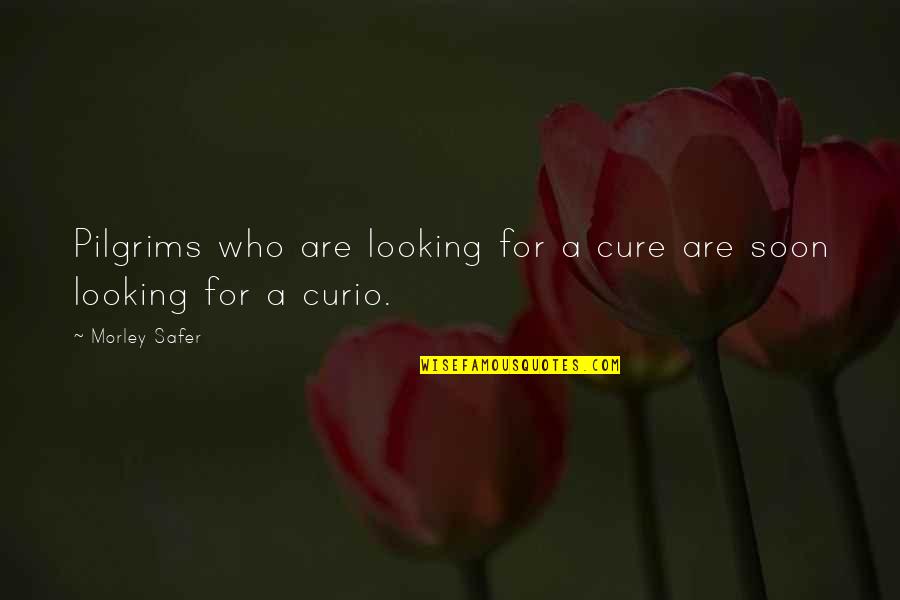 Erin Hanson Quotes By Morley Safer: Pilgrims who are looking for a cure are