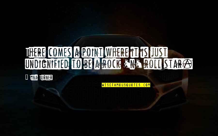 Ermitano Pelayo Quotes By Tina Turner: There comes a point where it is just