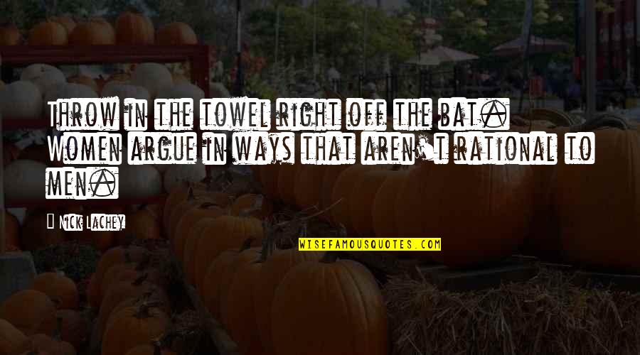Ervaringen Wish Quotes By Nick Lachey: Throw in the towel right off the bat. Ervaringen Wish Quotes By Nick Lachey: Throw in the towel right off the bat.