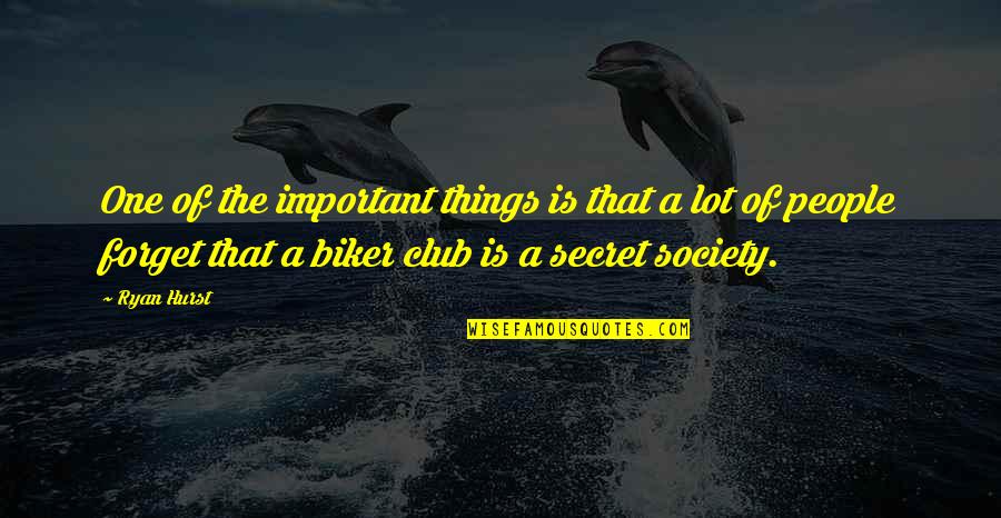 Escotet Quotes By Ryan Hurst: One of the important things is that a