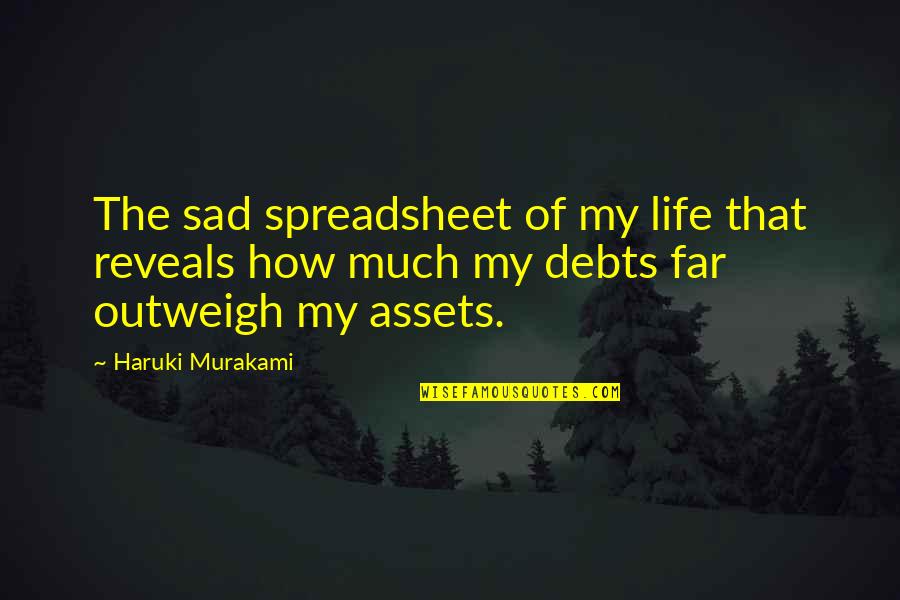 Espadrilles Sneakers Quotes By Haruki Murakami: The sad spreadsheet of my life that reveals Espadrilles Sneakers Quotes By Haruki Murakami: The sad spreadsheet of my life that reveals