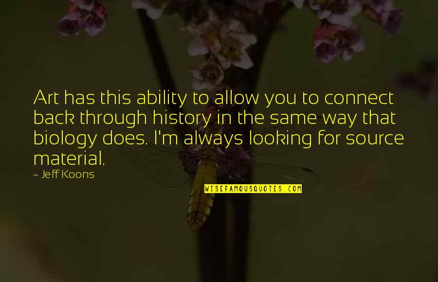 Esslemont Ian Quotes By Jeff Koons: Art has this ability to allow you to Esslemont Ian Quotes By Jeff Koons: Art has this ability to allow you to
