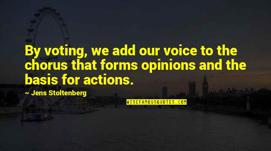 Estaria Translate Quotes By Jens Stoltenberg: By voting, we add our voice to the Estaria Translate Quotes By Jens Stoltenberg: By voting, we add our voice to the