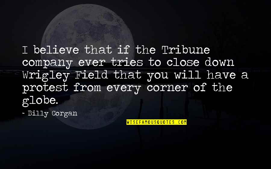 Estrogens Quotes By Billy Corgan: I believe that if the Tribune company ever Estrogens Quotes By Billy Corgan: I believe that if the Tribune company ever