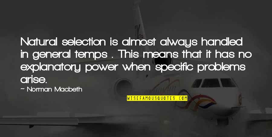 Ethe Stock Live Quotes By Norman Macbeth: Natural selection is almost always handled in general Ethe Stock Live Quotes By Norman Macbeth: Natural selection is almost always handled in general