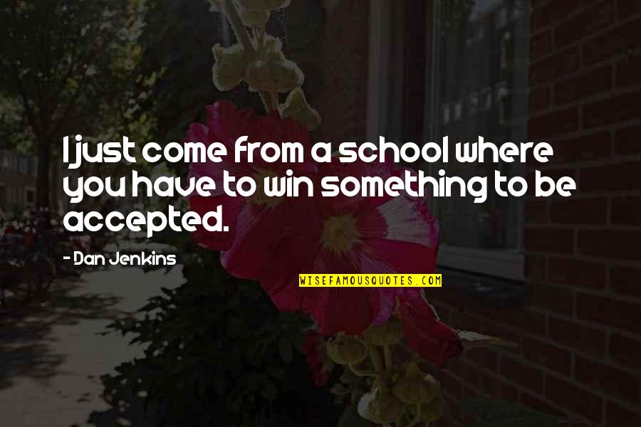 Euribor Futures Quotes By Dan Jenkins: I just come from a school where you