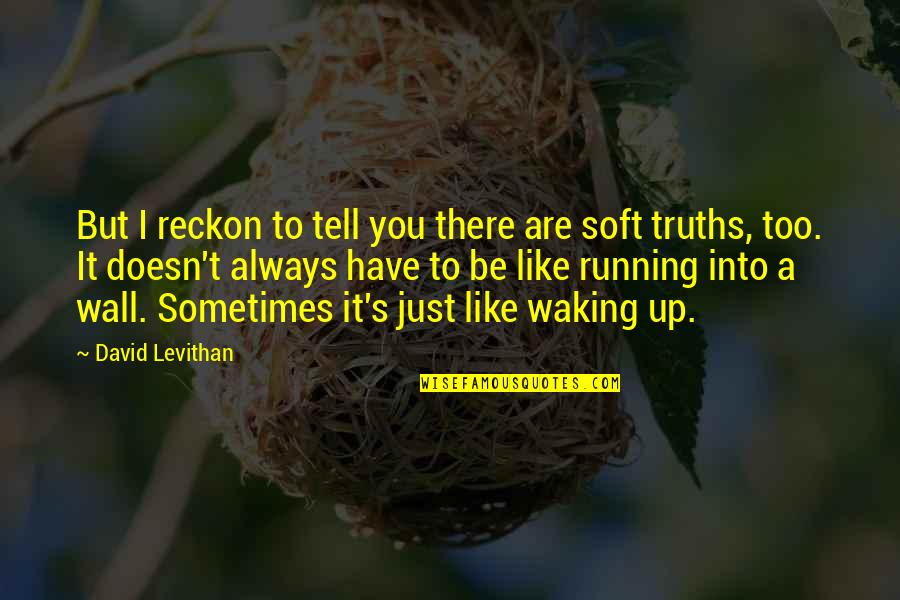 Evangelism Quote Quotes By David Levithan: But I reckon to tell you there are Evangelism Quote Quotes By David Levithan: But I reckon to tell you there are