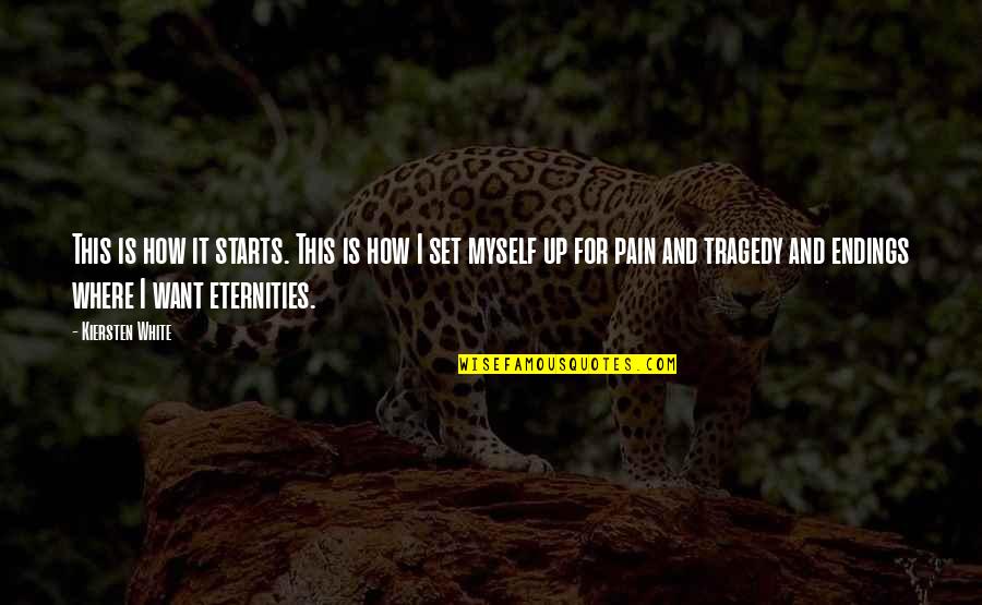 Eve Langlias Quotes By Kiersten White: This is how it starts. This is how