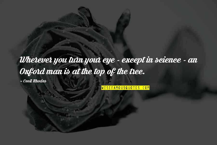 Evellyn Quotes By Cecil Rhodes: Wherever you turn your eye - except in Evellyn Quotes By Cecil Rhodes: Wherever you turn your eye - except in