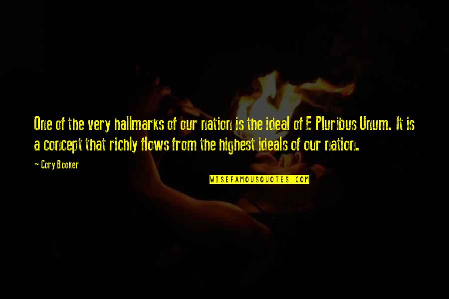 Everyday Joy Quotes By Cory Booker: One of the very hallmarks of our nation Everyday Joy Quotes By Cory Booker: One of the very hallmarks of our nation