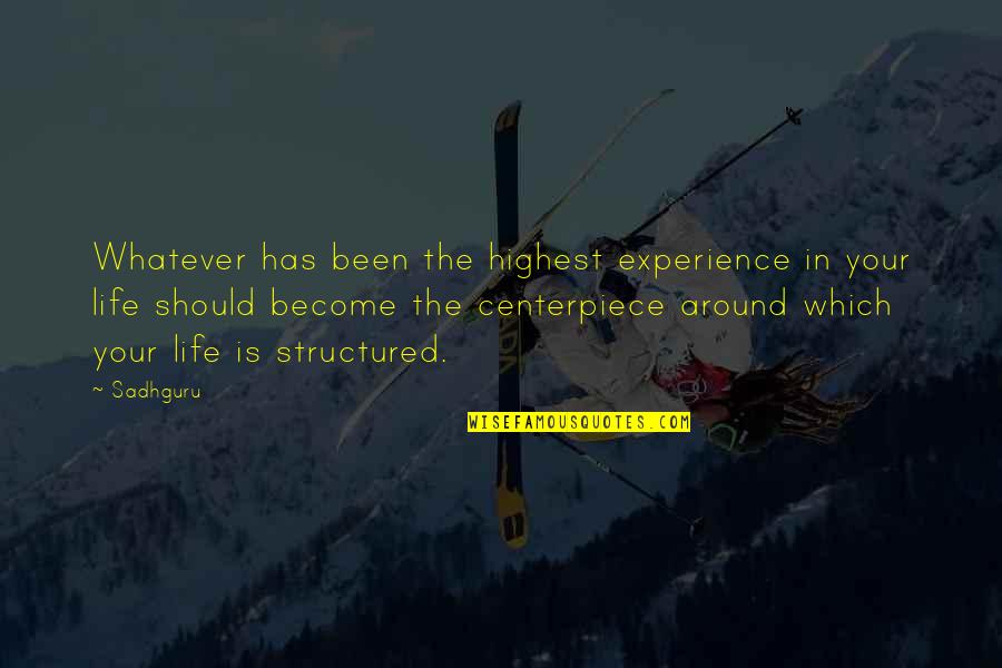 Everything Is Meaningless Quotes By Sadhguru: Whatever has been the highest experience in your