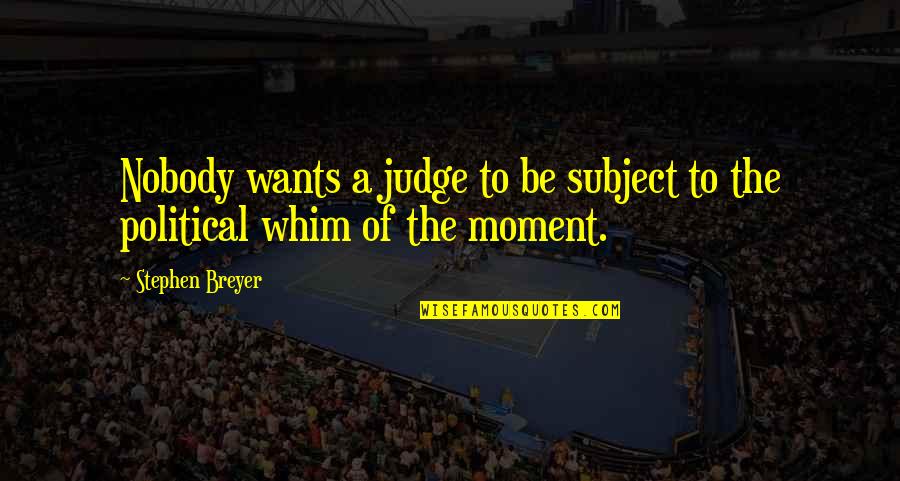 Excel Macro Text With Quotes By Stephen Breyer: Nobody wants a judge to be subject to