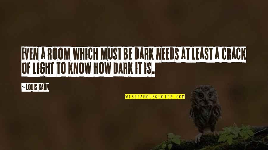 Excel Put Column In Quotes By Louis Kahn: Even a room which must be dark needs