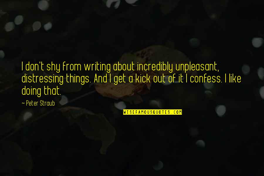 Excel Put Value In Quotes By Peter Straub: I don't shy from writing about incredibly unpleasant,