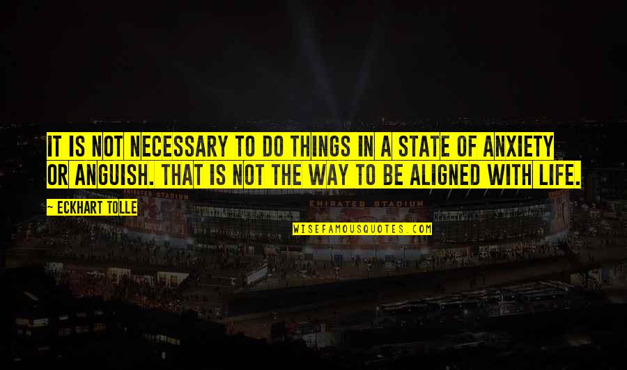 Exclamation Movie Quotes By Eckhart Tolle: It is not necessary to do things in Exclamation Movie Quotes By Eckhart Tolle: It is not necessary to do things in