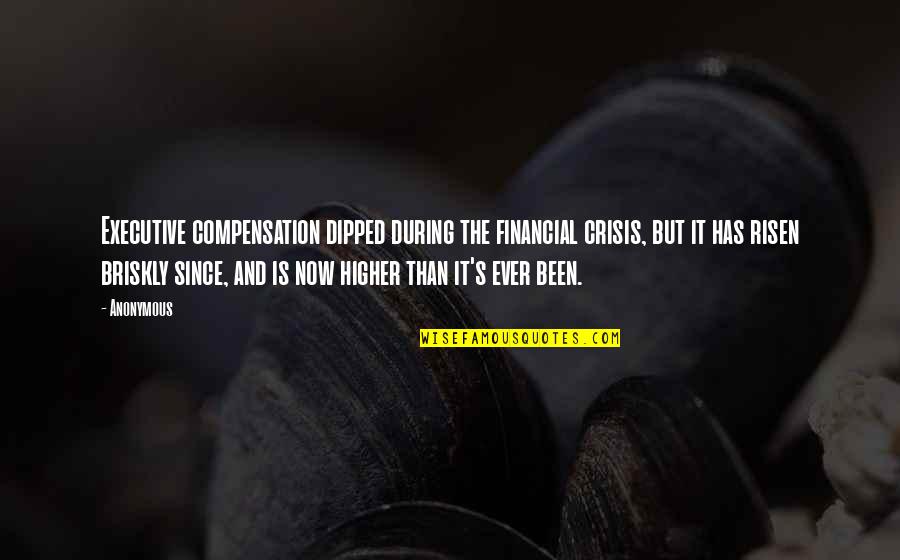 Executive Compensation Quotes By Anonymous: Executive compensation dipped during the financial crisis, but Executive Compensation Quotes By Anonymous: Executive compensation dipped during the financial crisis, but