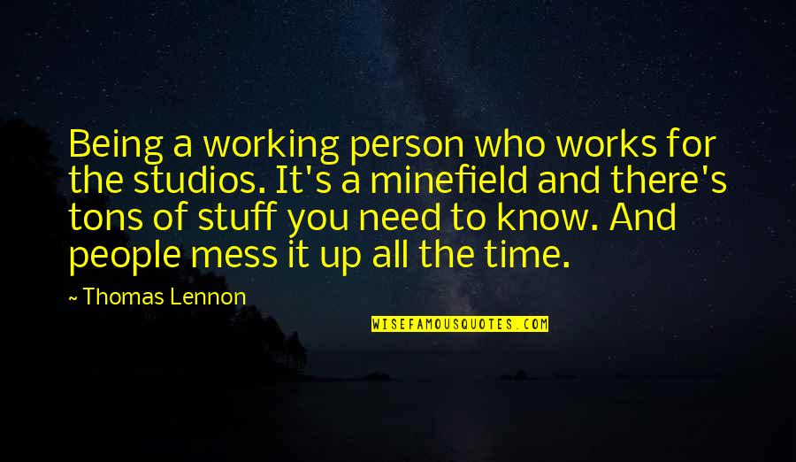 Exoskeleton For Sale Quotes By Thomas Lennon: Being a working person who works for the
