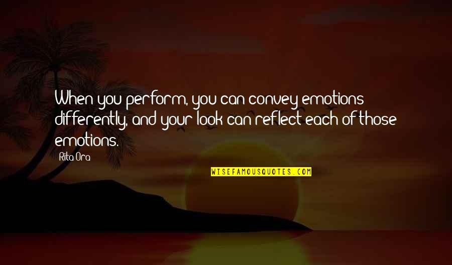 Expounds Dogmatically Crossword Quotes By Rita Ora: When you perform, you can convey emotions differently, Expounds Dogmatically Crossword Quotes By Rita Ora: When you perform, you can convey emotions differently,