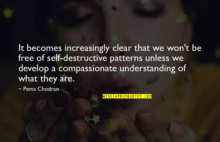 Expressing Through Art Quotes By Pema Chodron: It becomes increasingly clear that we won't be