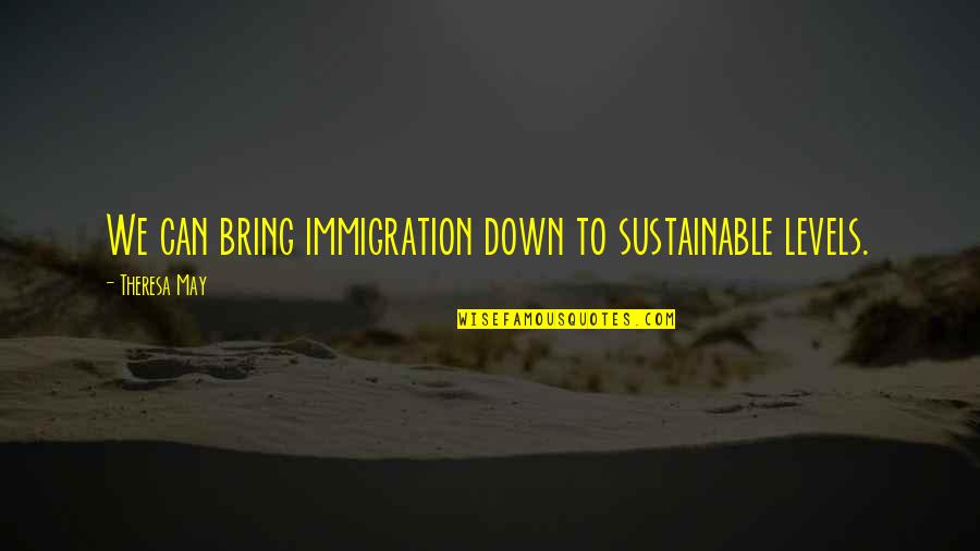 Extrapolation In Statistics Quotes By Theresa May: We can bring immigration down to sustainable levels. Extrapolation In Statistics Quotes By Theresa May: We can bring immigration down to sustainable levels.