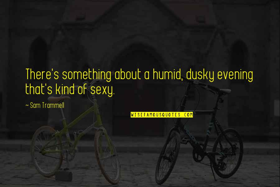 Extremismos Quotes By Sam Trammell: There's something about a humid, dusky evening that's