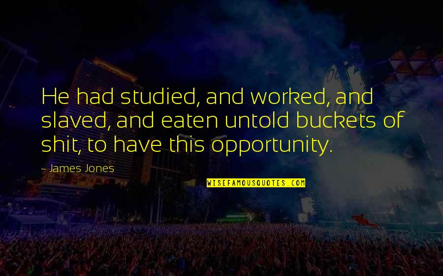 Extroverts Motivational Quotes By James Jones: He had studied, and worked, and slaved, and Extroverts Motivational Quotes By James Jones: He had studied, and worked, and slaved, and